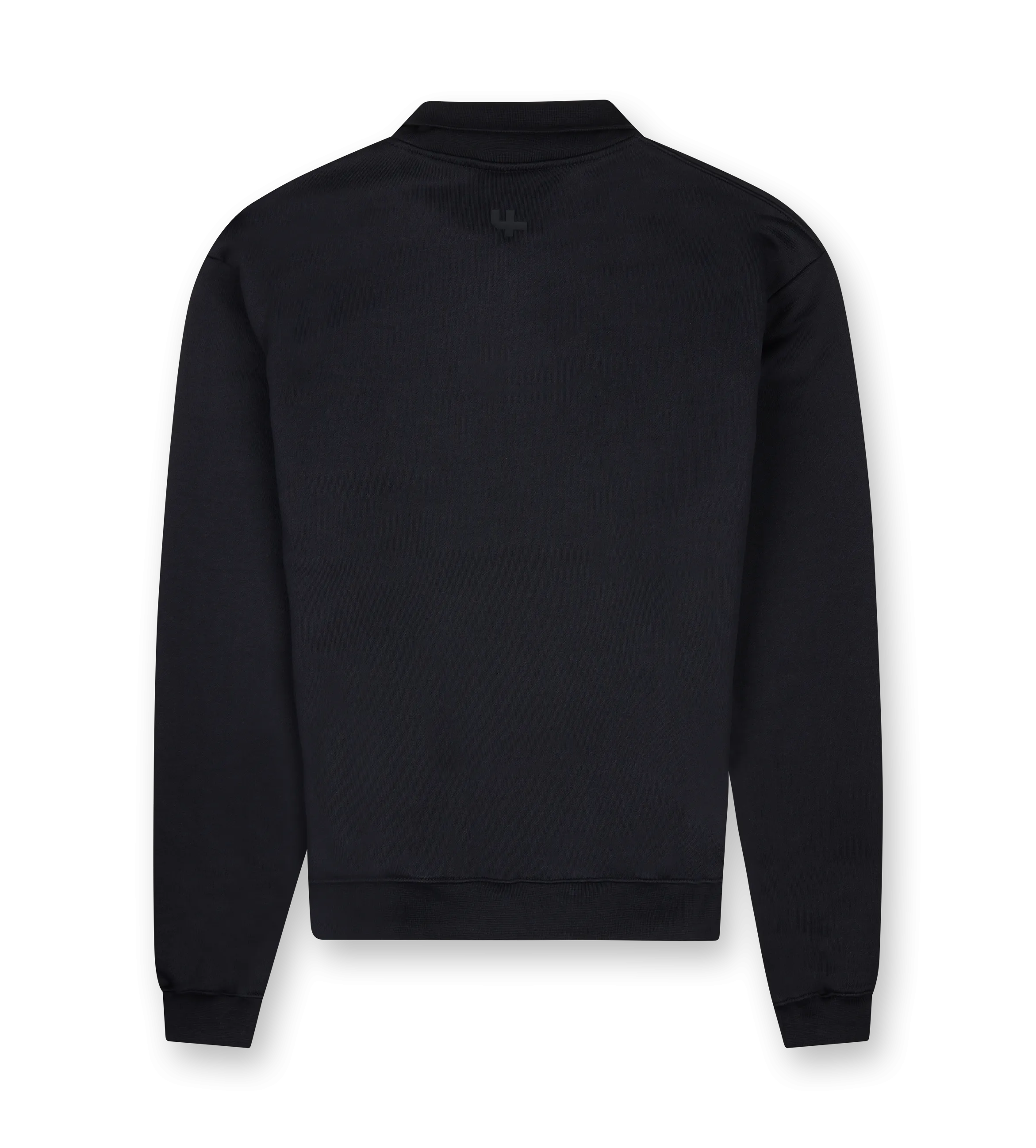 FOUR    Polo Sweater Black