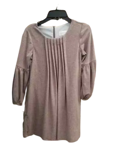 Girls Dress Taupe