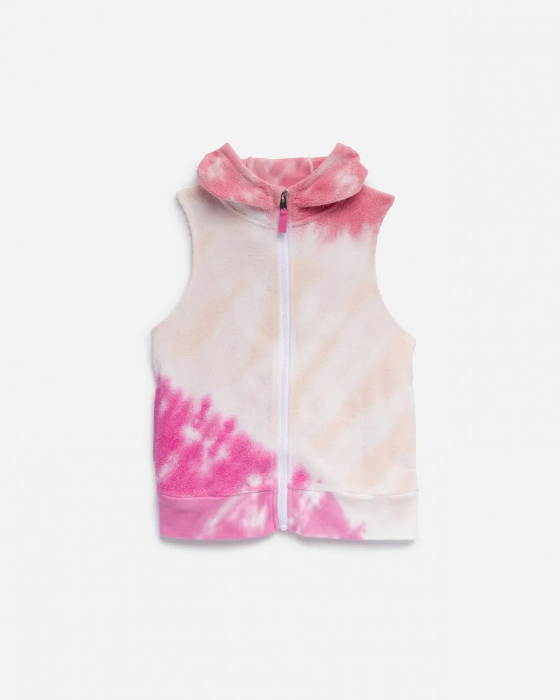 Girls Rosy Tie Dye Vest