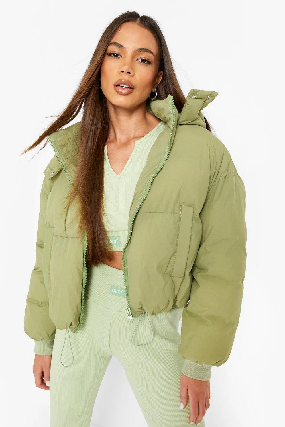 Hooded Oversized Puffer Jacket