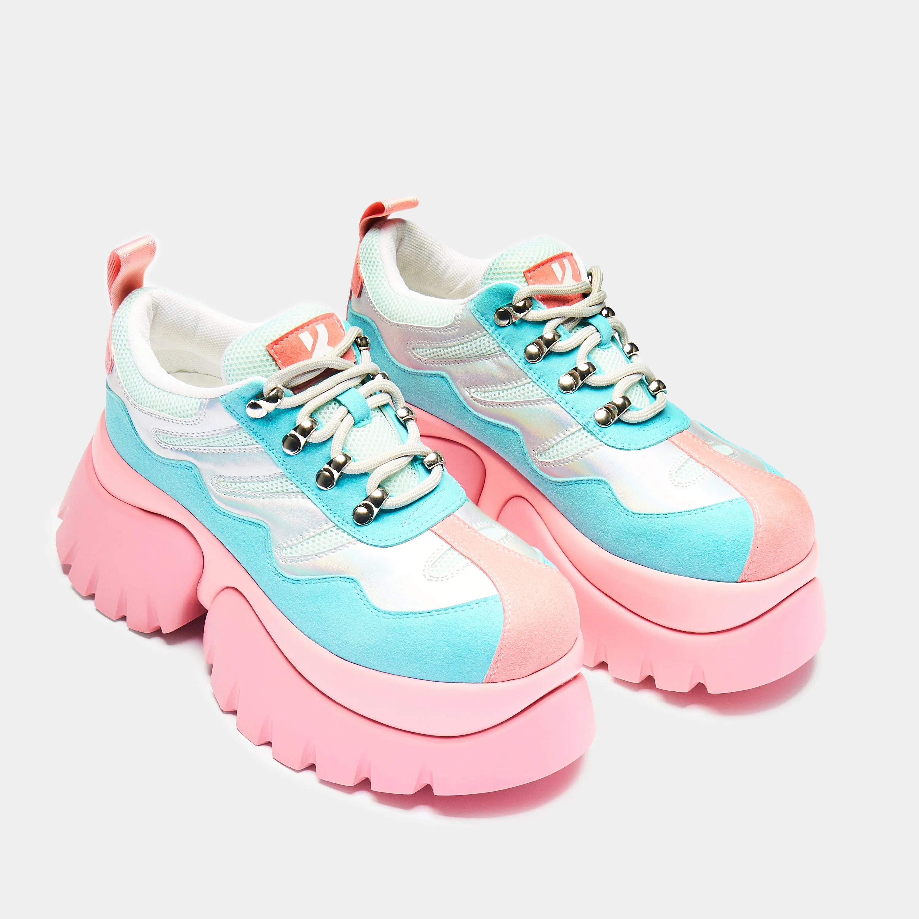 Infinity Zone Chunky Trainers - Pink