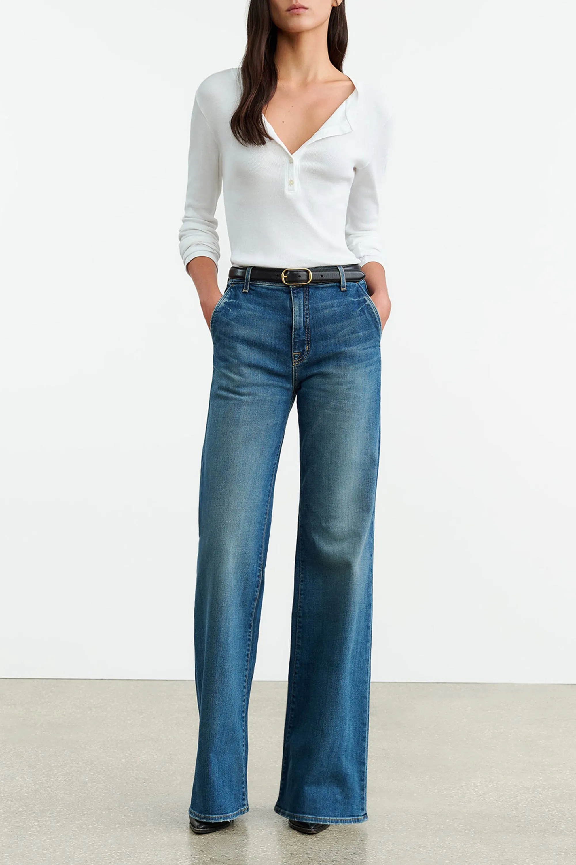 Jeans Anna in Classic Wash