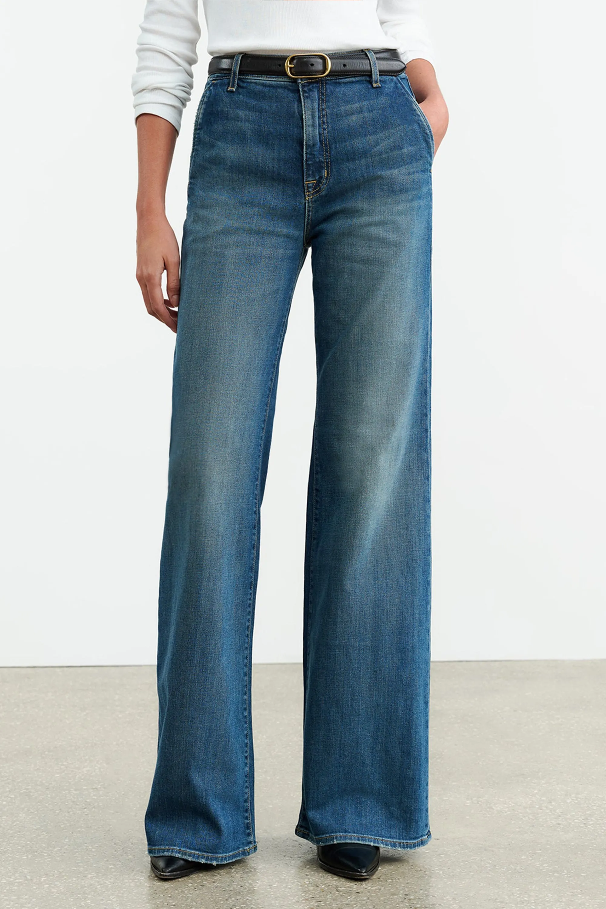 Jeans Anna in Classic Wash