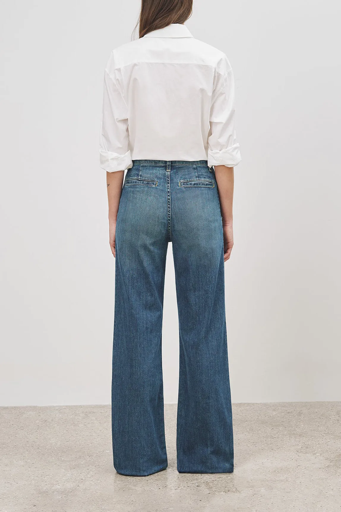 Jeans Flora in Classic Wash