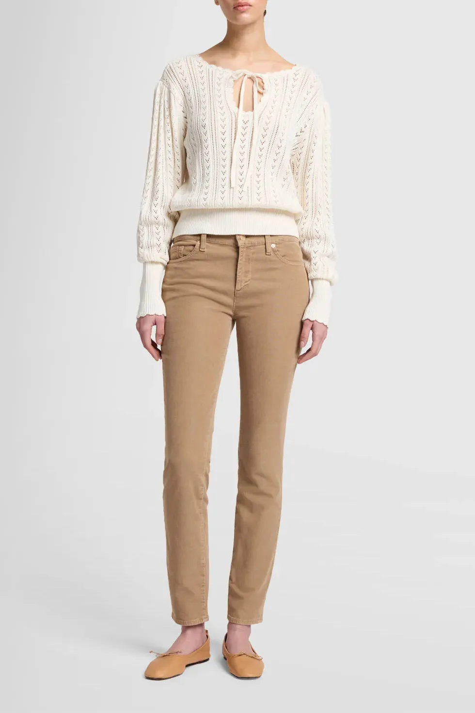 Jeans Roxanne Corduroy in Beige