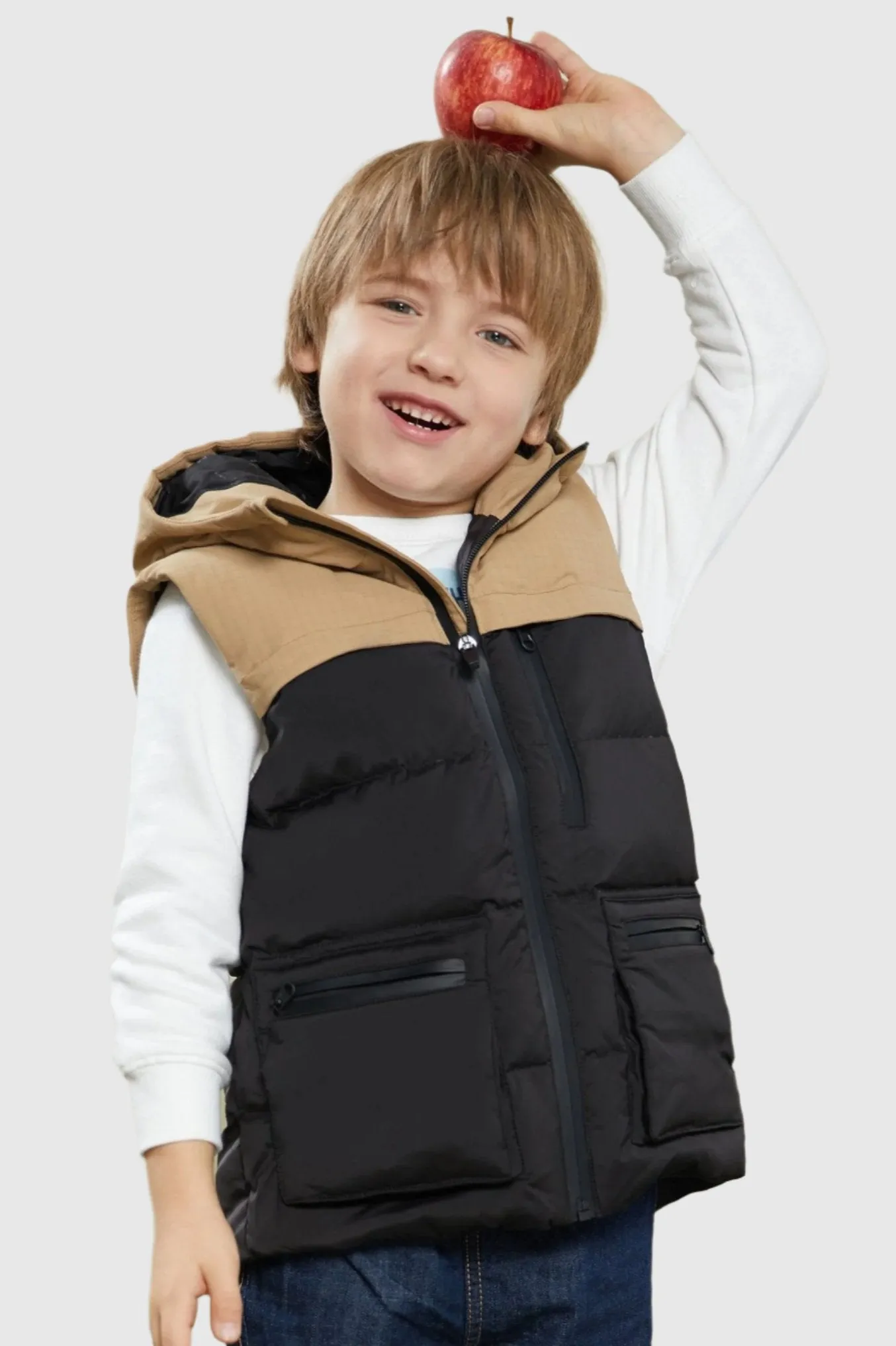 Kids Thickened Down Vest