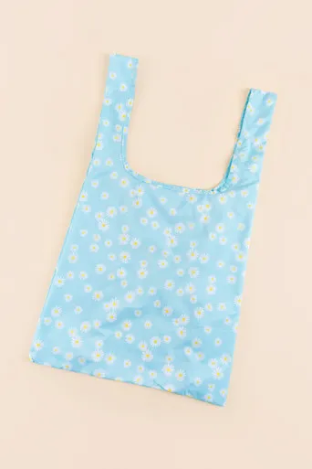 KIND BAG London Blue Daisy Recycled Reusable Tote