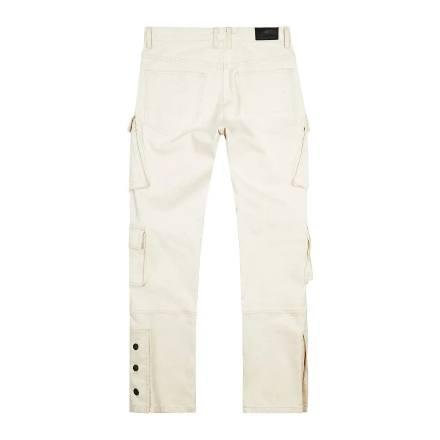 Lazy Utility Cargo Pants - Latte