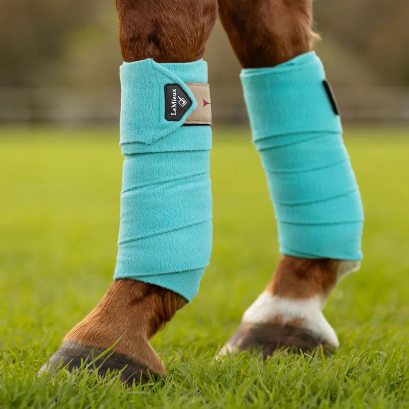 LeMieux Luxury Polo Bandages - Azure