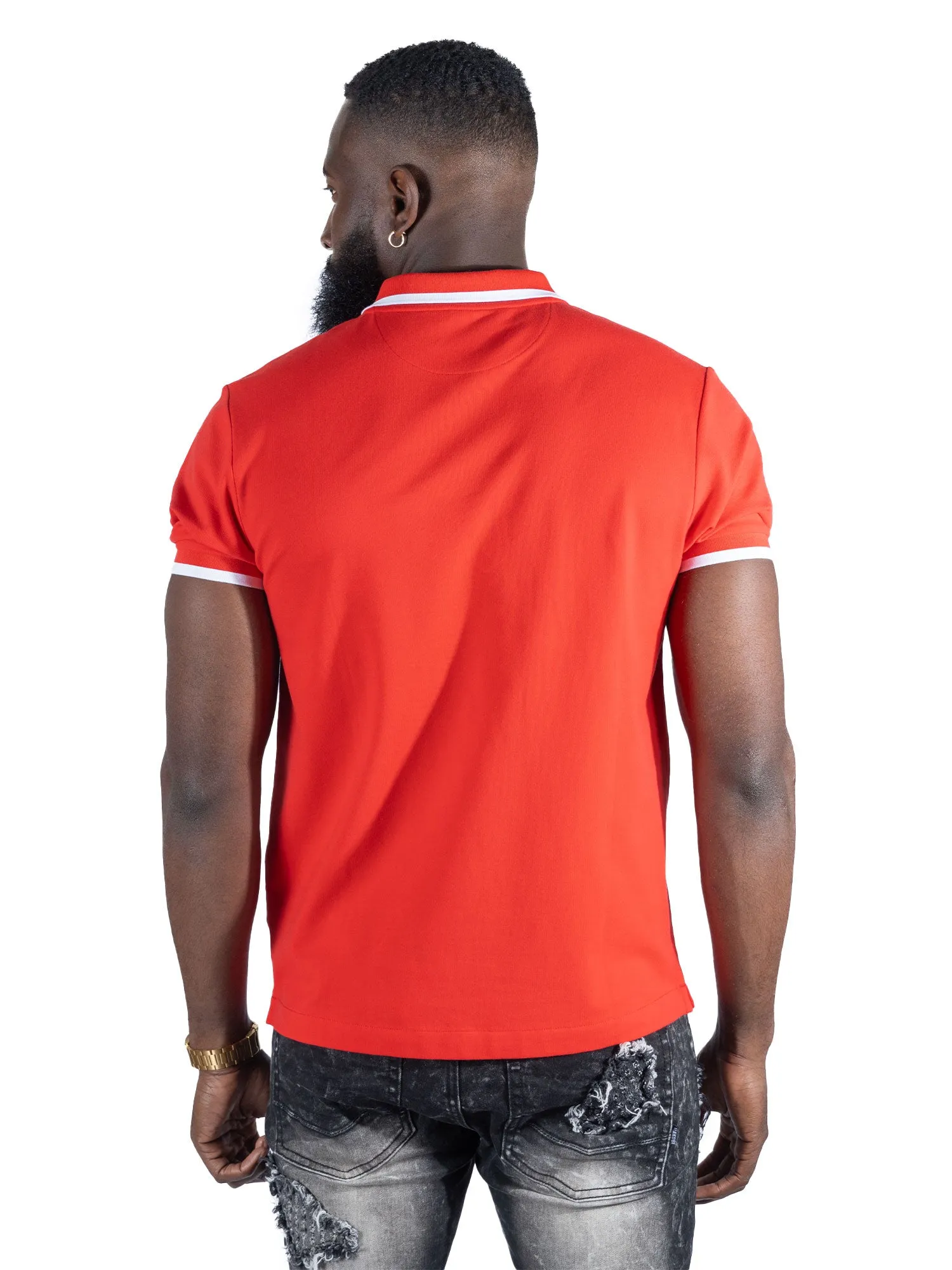 M397 MORADI Polo Shirt - Red