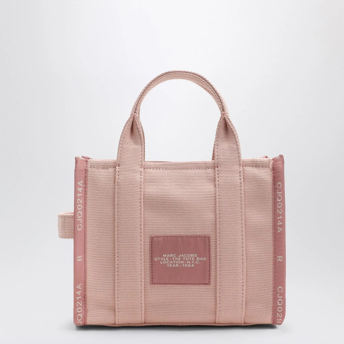 Marc Jacobs    Marc Jacobs The Medium Tote Bag Pink In Jacquard