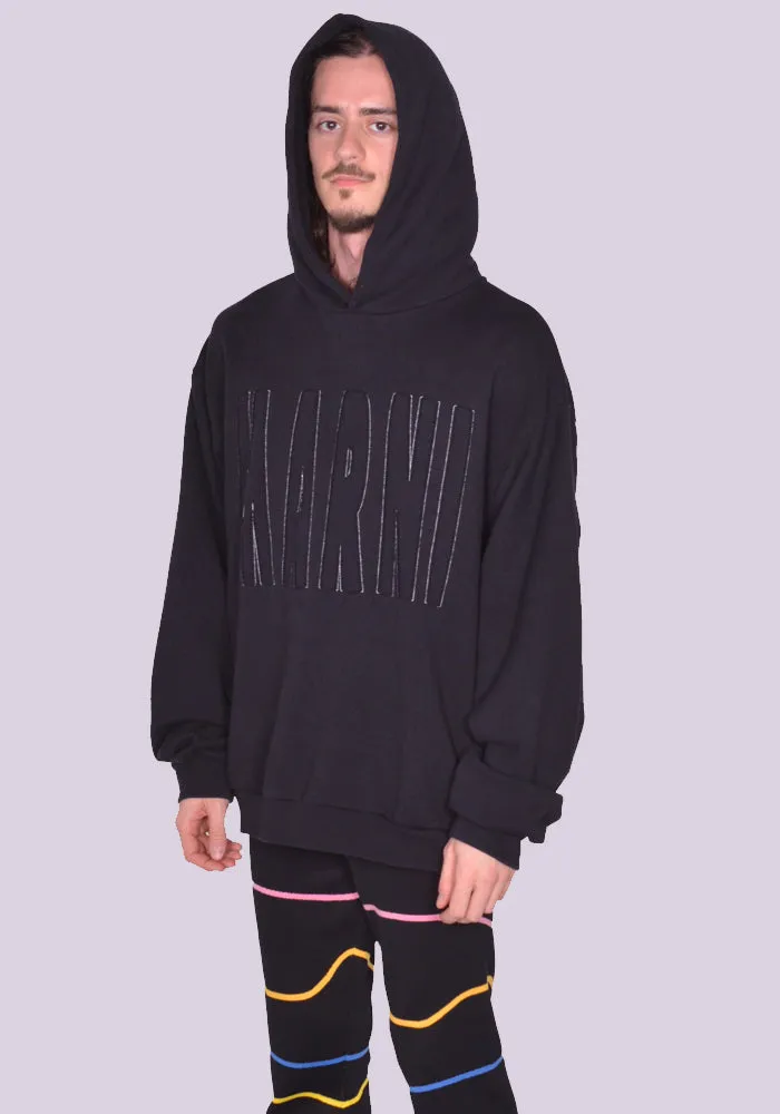 MARNI FUMU0067S3 LOOPBACK SWEAT HOODIE BLACK