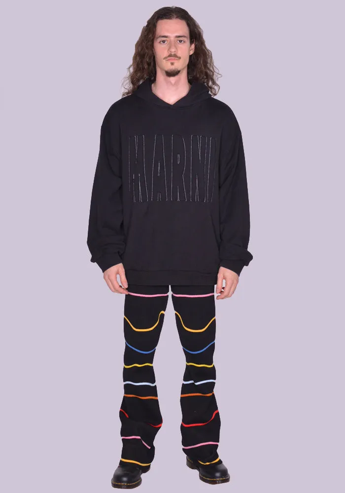 MARNI FUMU0067S3 LOOPBACK SWEAT HOODIE BLACK