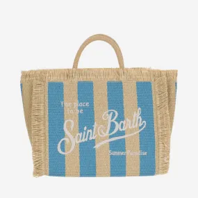 Mc2 Saint Barth    Mc2 Saint Barth Colette Tote Bag With Striped Pattern