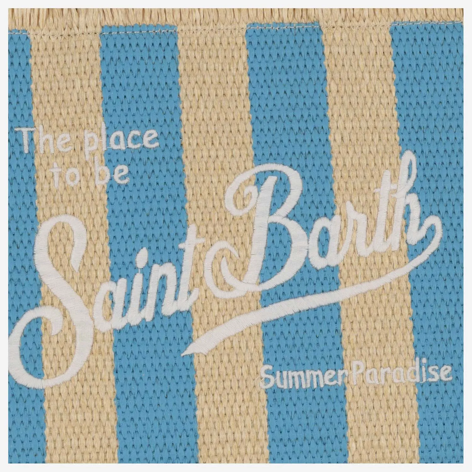 Mc2 Saint Barth    Mc2 Saint Barth Colette Tote Bag With Striped Pattern