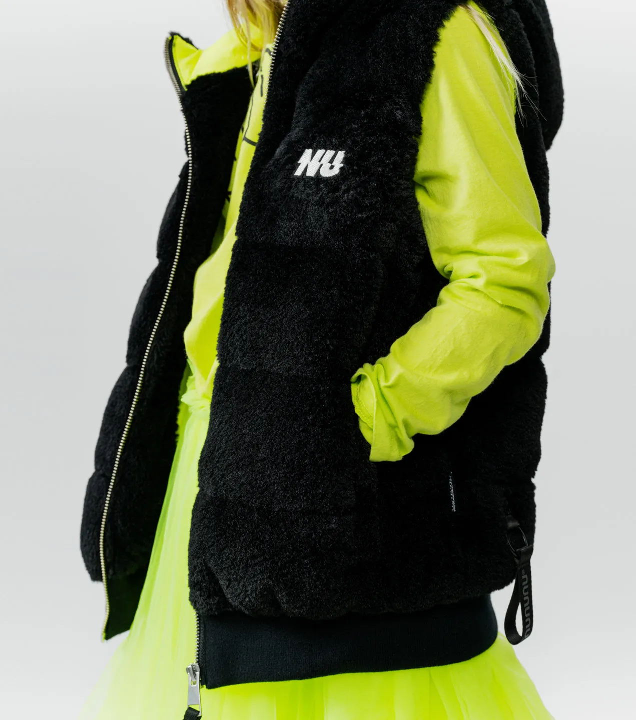 mega cozy down vest