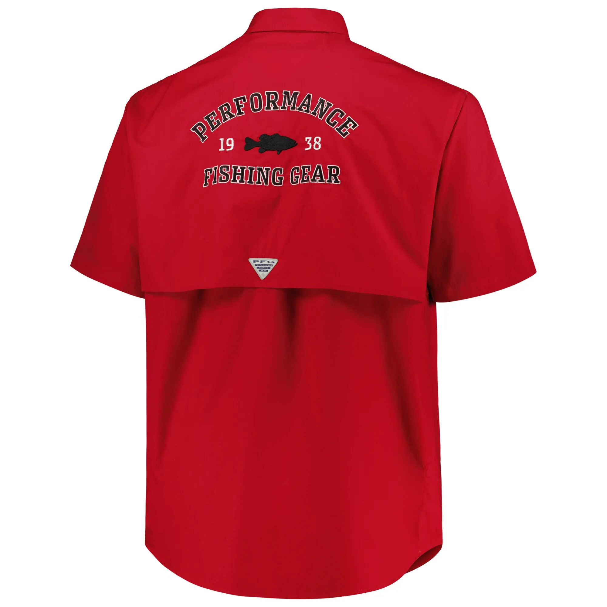 Men's Columbia Cardinal Arkansas Razorbacks Big & Tall Bonehead Button-Up Shirt