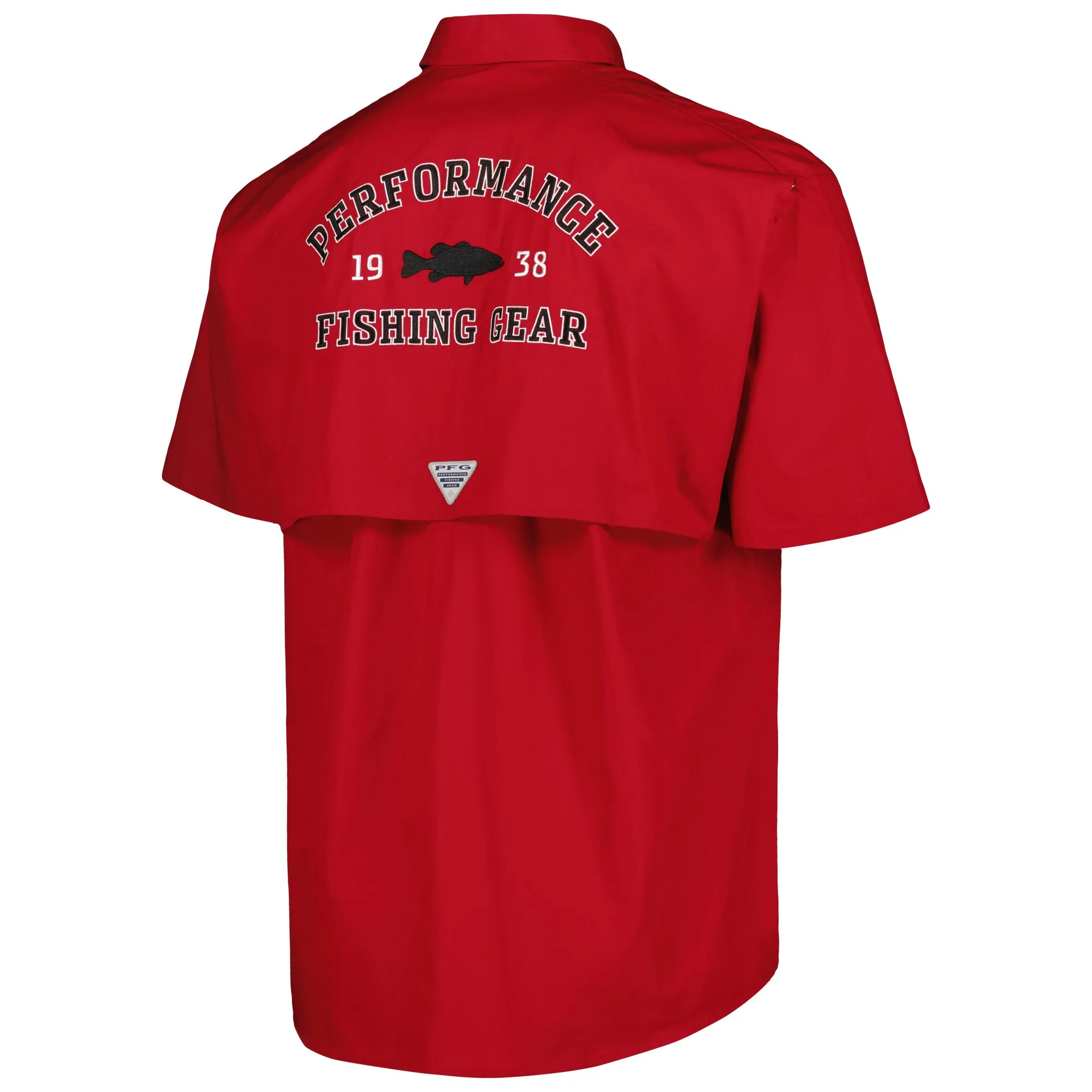 Men's Columbia Cardinal Arkansas Razorbacks Bonehead Button-Up Shirt