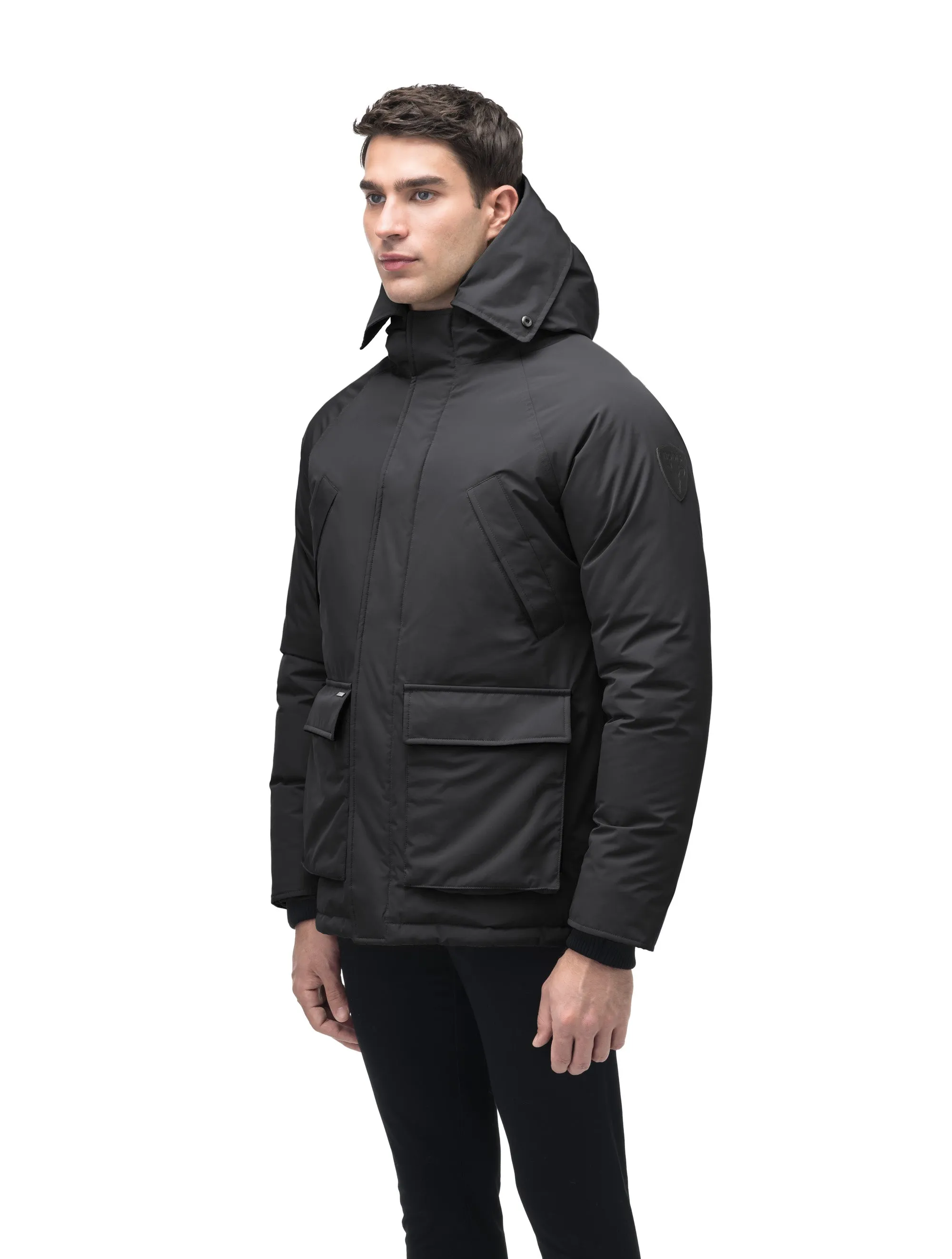 Men's Heritage Parka Jacket Black