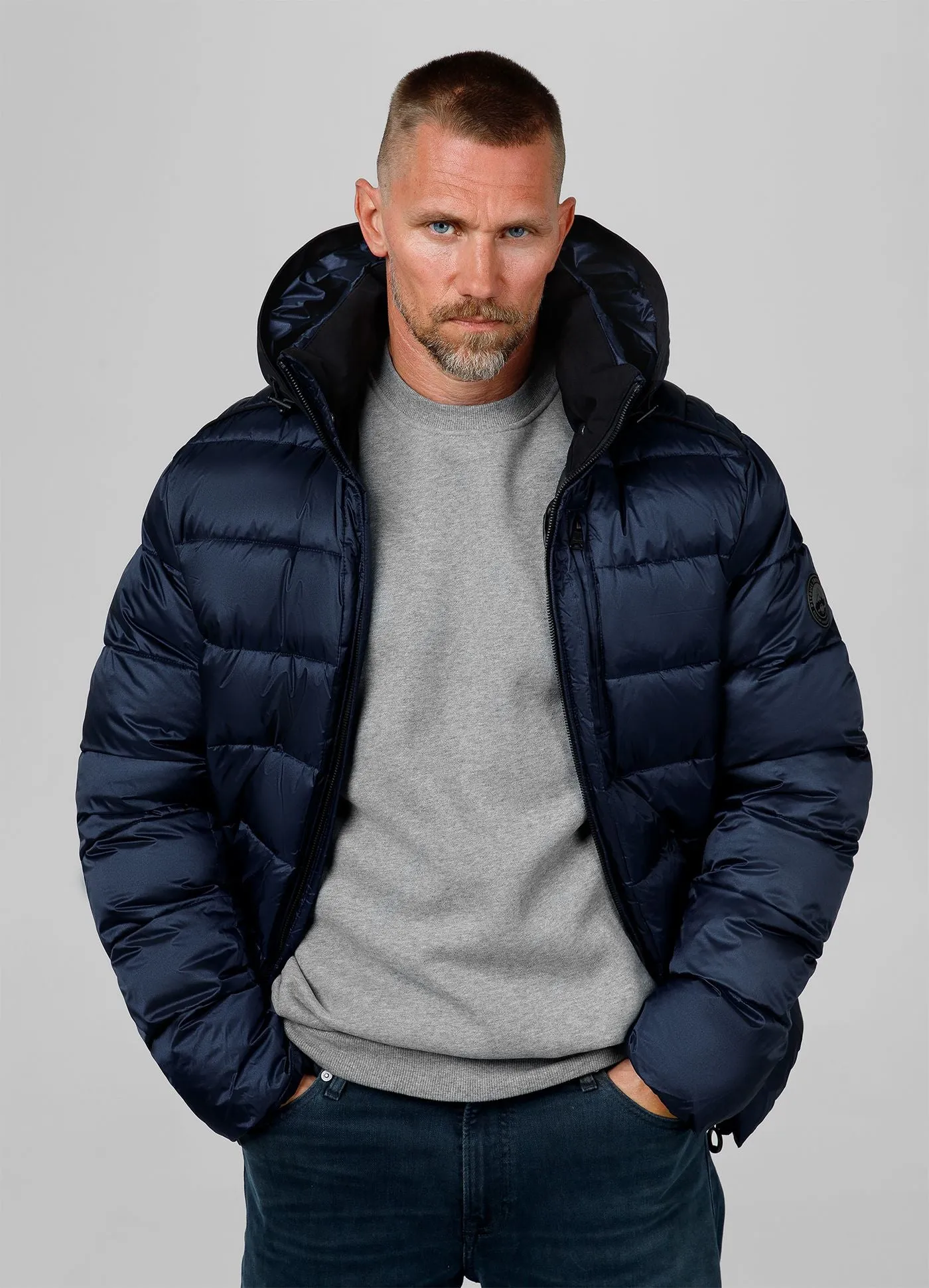 Men's winter hooded jacket Barles