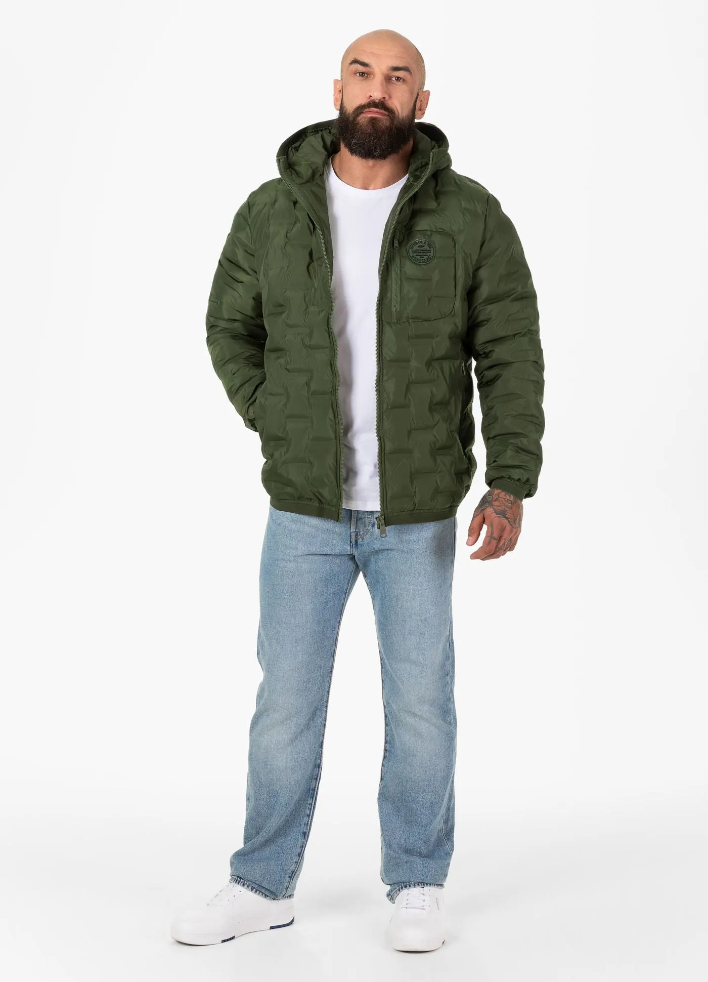 Men's winter hooded jacket Firestone