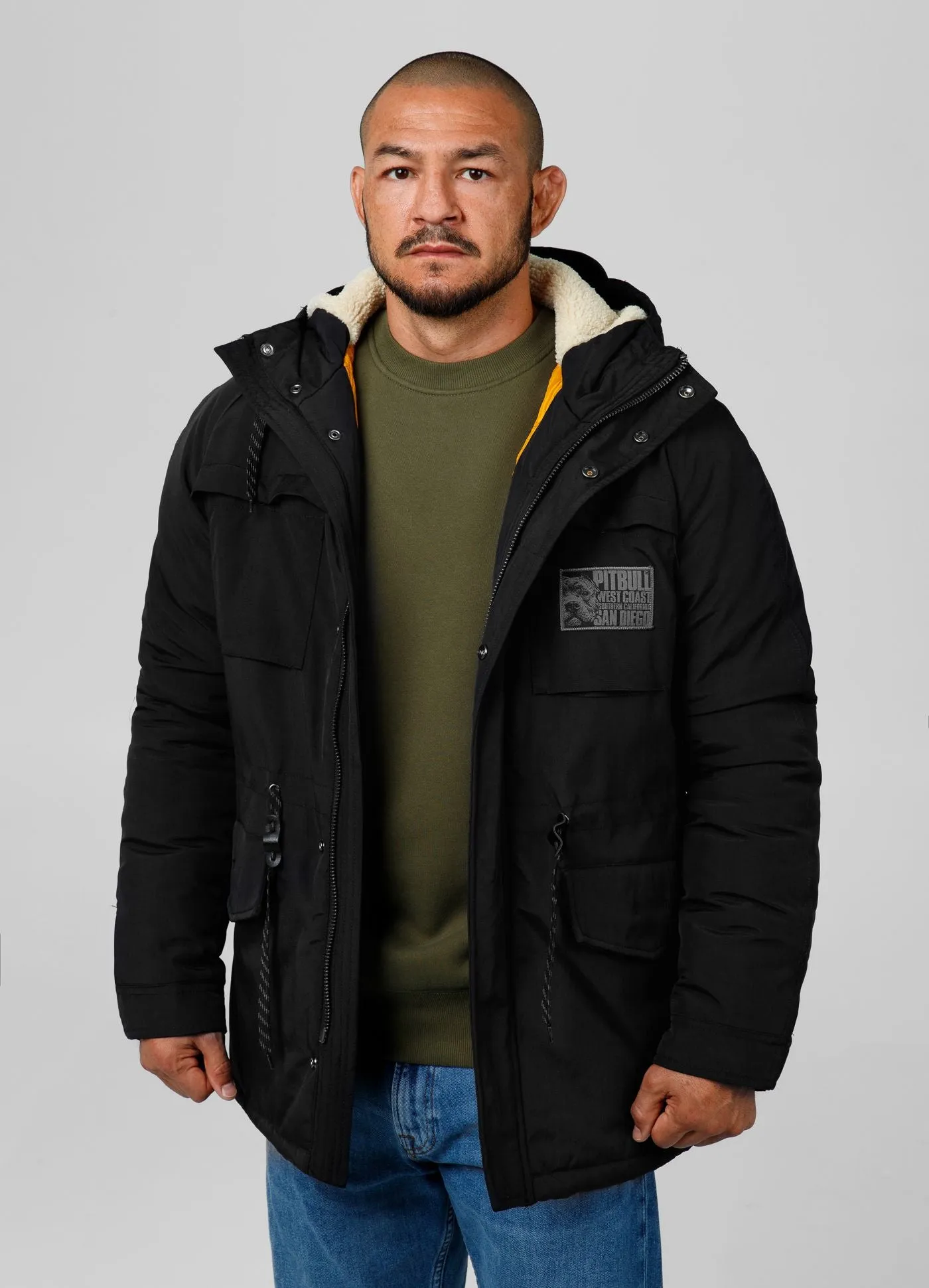 Men's winter  hooded parka jacket Gunner