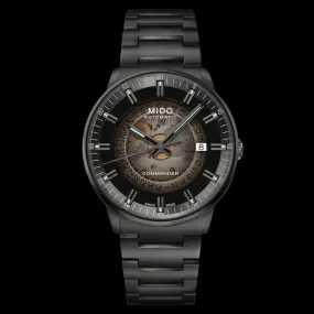 MIDO – M021.407.33.411.00 COMMANDER GRADIENT Stainless steel / black dial 