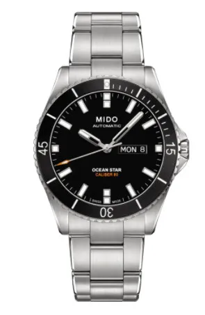 MIDO – M026.430.11.051.00 OCEAN STAR CAPTAIN Stainless steel / black dial 