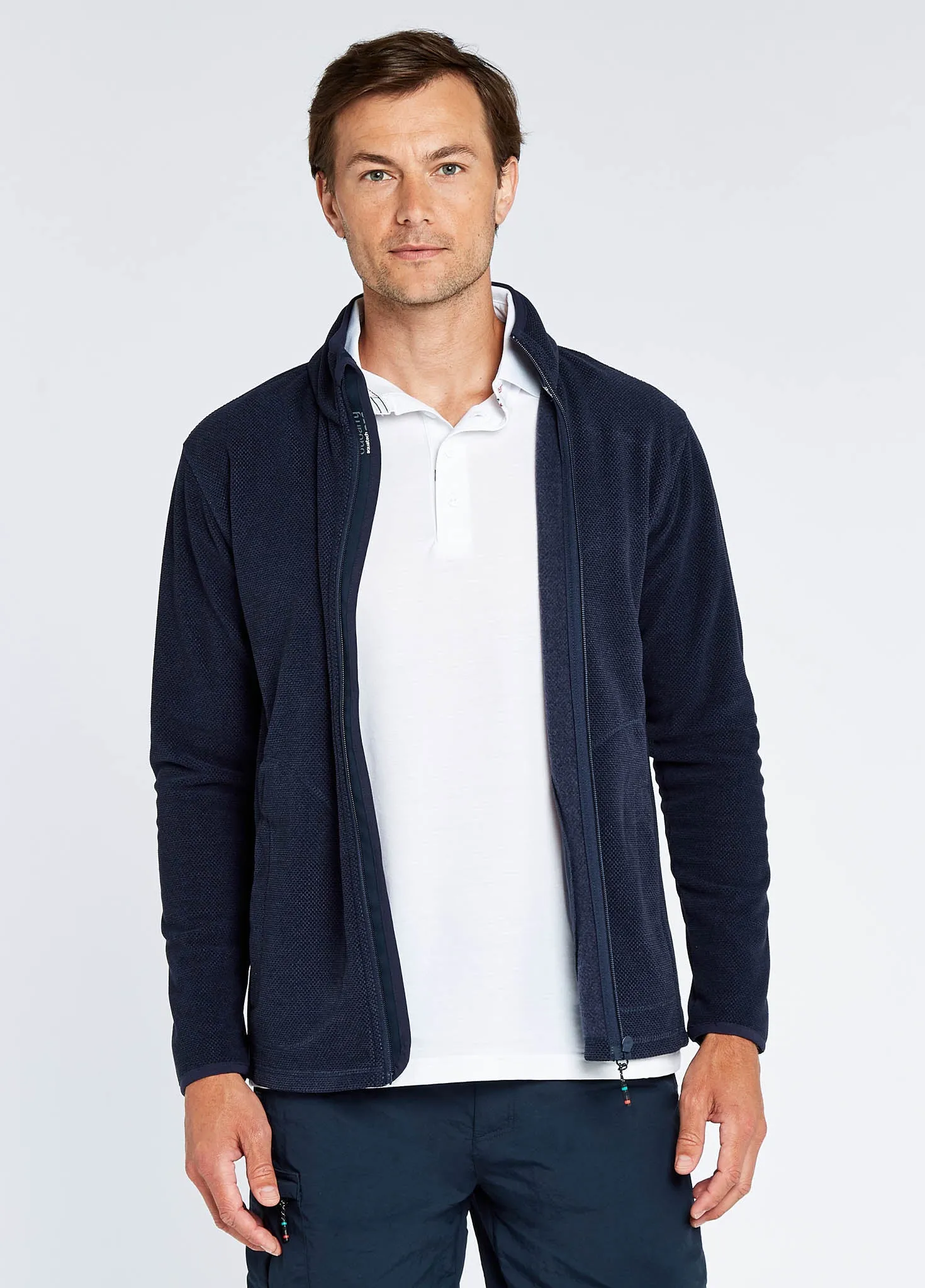 Mustique Men's Full-zip Fleece - Navy