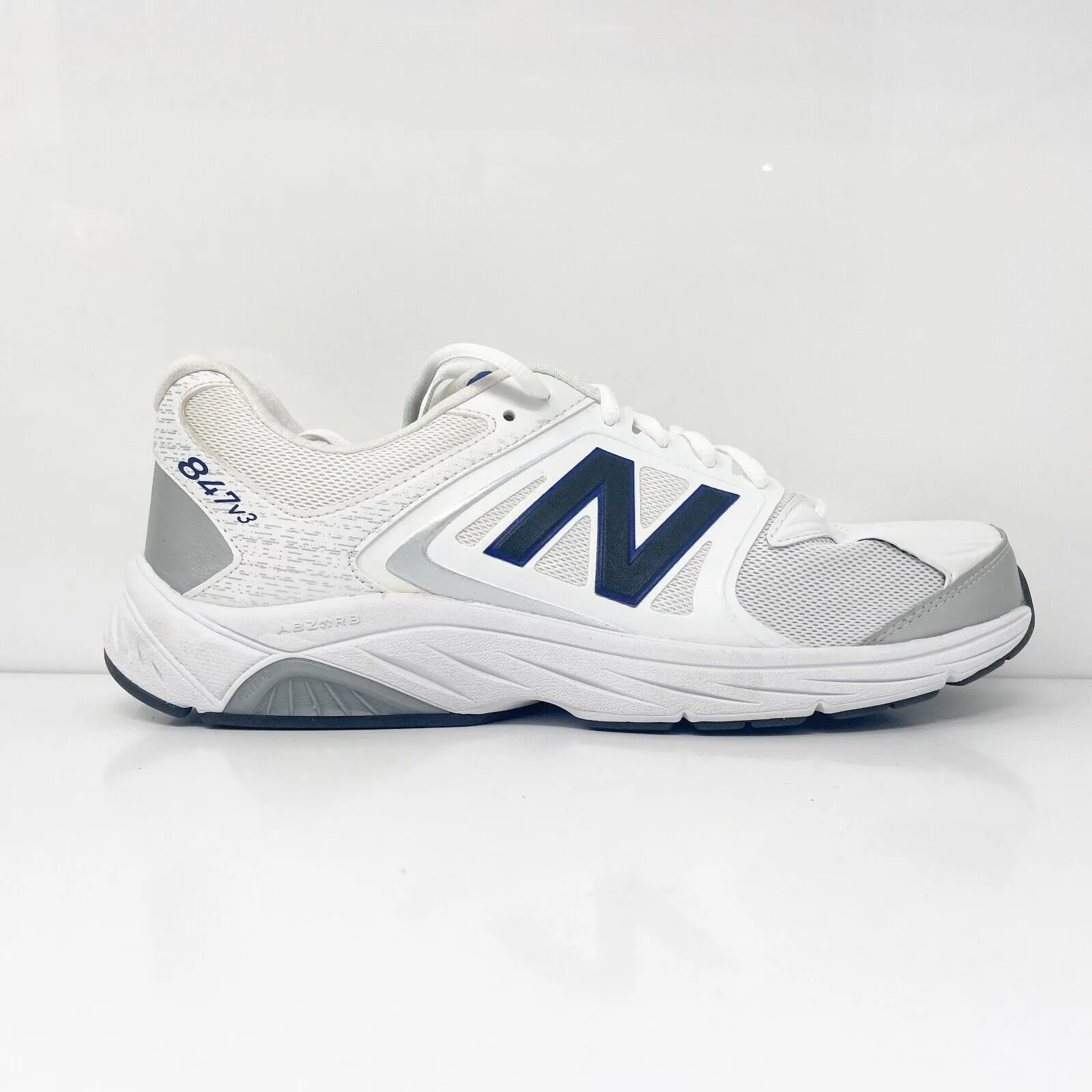 New Balance Mens 847 V3 MW847WT3 White Running Shoes Sneakers Size 9 D