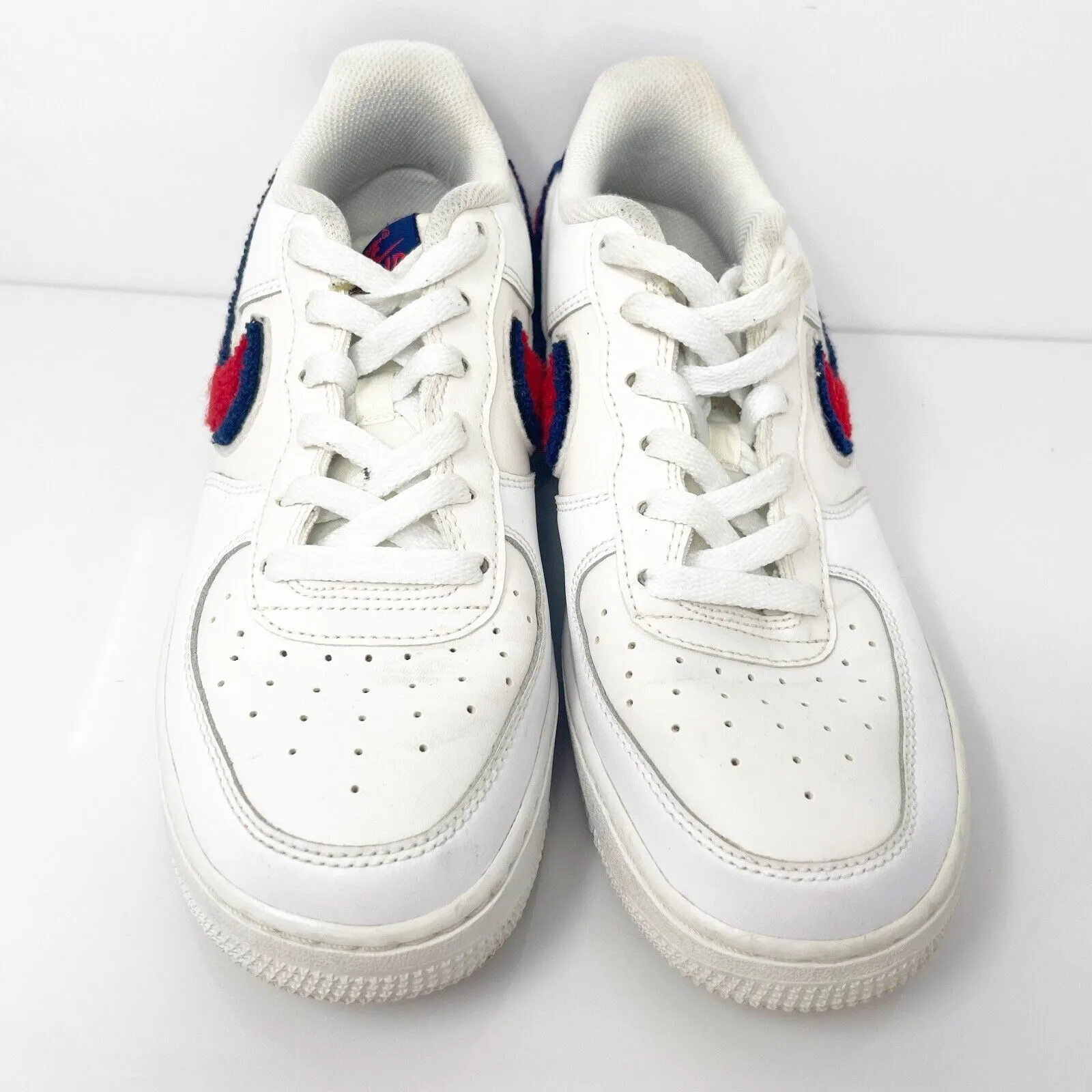 Nike Boys Air Force 1 Low A03620-101 White Casual Shoes Sneakers Size 6.5Y