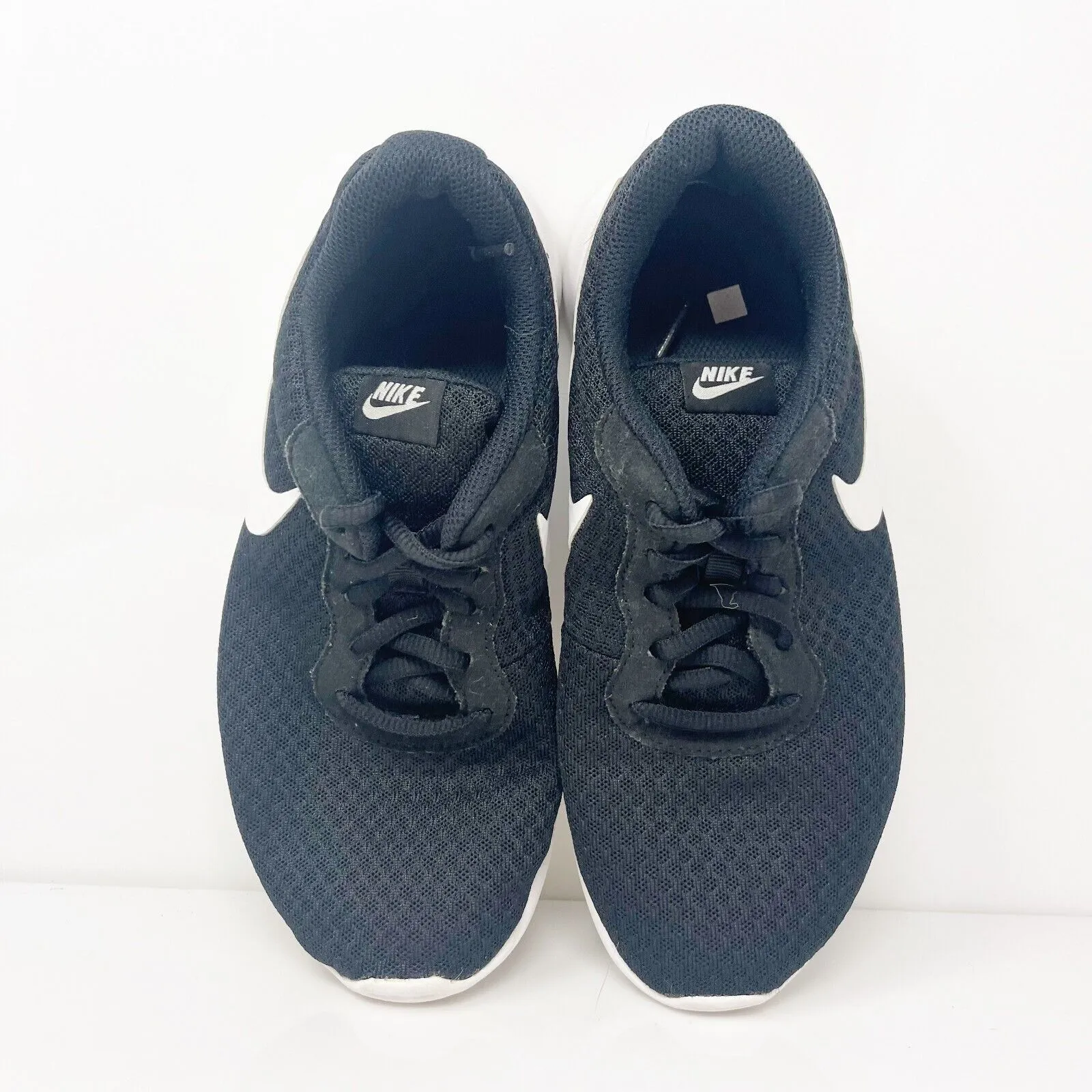 Nike Boys Tanjun 818381-011 Black Running Shoes Sneakers Size 5Y