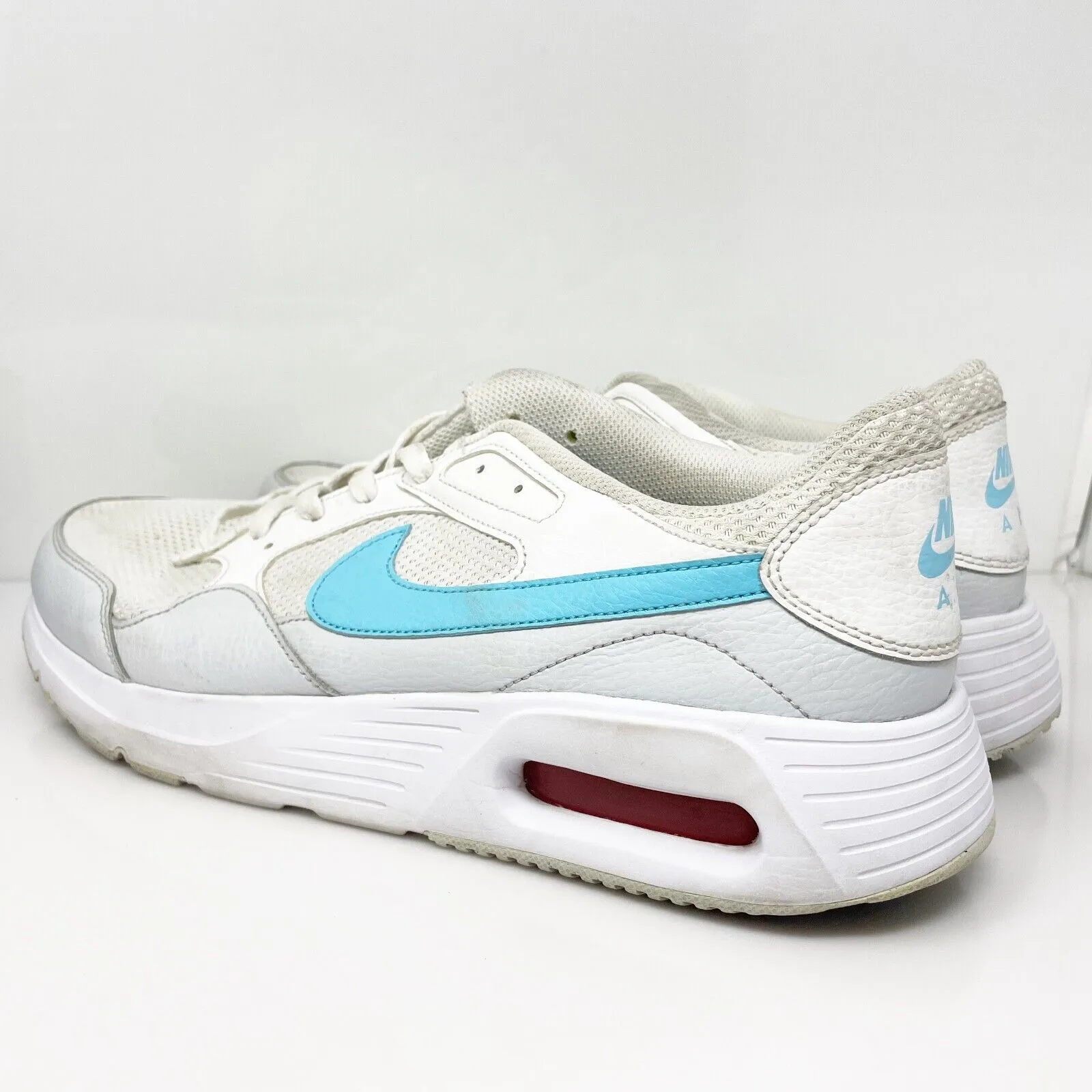 Nike Mens Air Max SC CW4555-100 White Running Shoes Sneakers Size 13