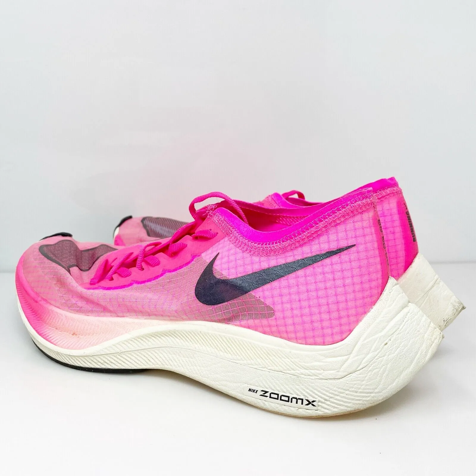 Nike Mens ZoomX Vaporfly Next AO4568-600 Pink Running Shoes Sneakers Size 7