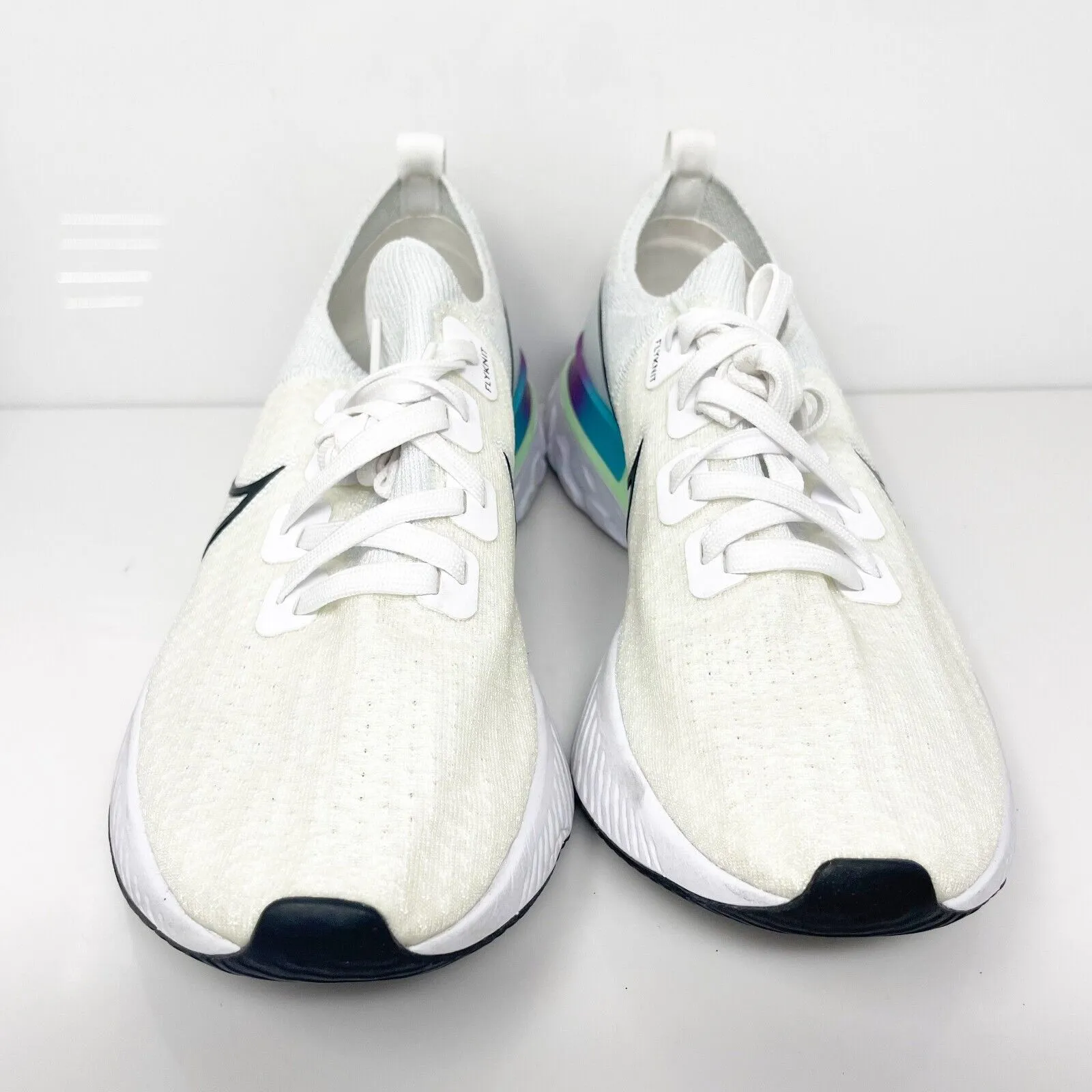 Nike Womens React Infinity Run FK CD4372-102 White Running Shoes Sneakers Size 9