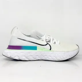 Nike Womens React Infinity Run FK CD4372-102 White Running Shoes Sneakers Size 9