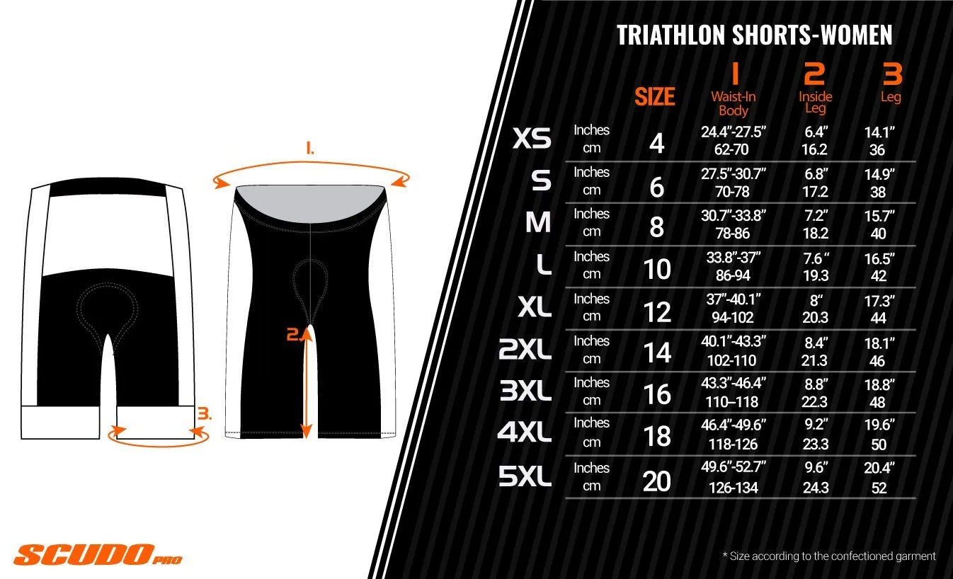 North Dakota Triathlon Shorts