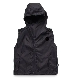 nylon hooded vest