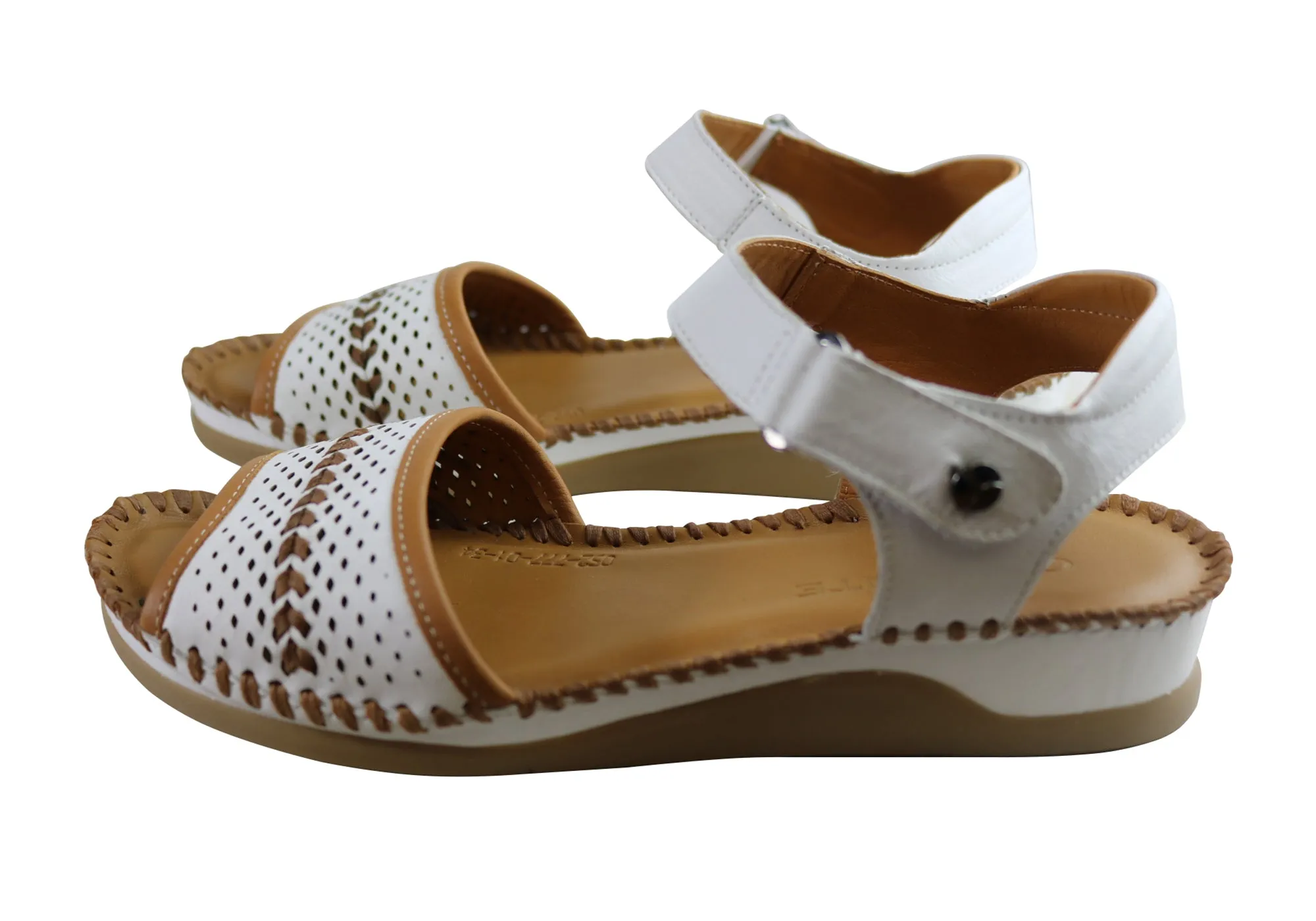 Orizonte Mellie Womens European Comfortable Leather Sandals