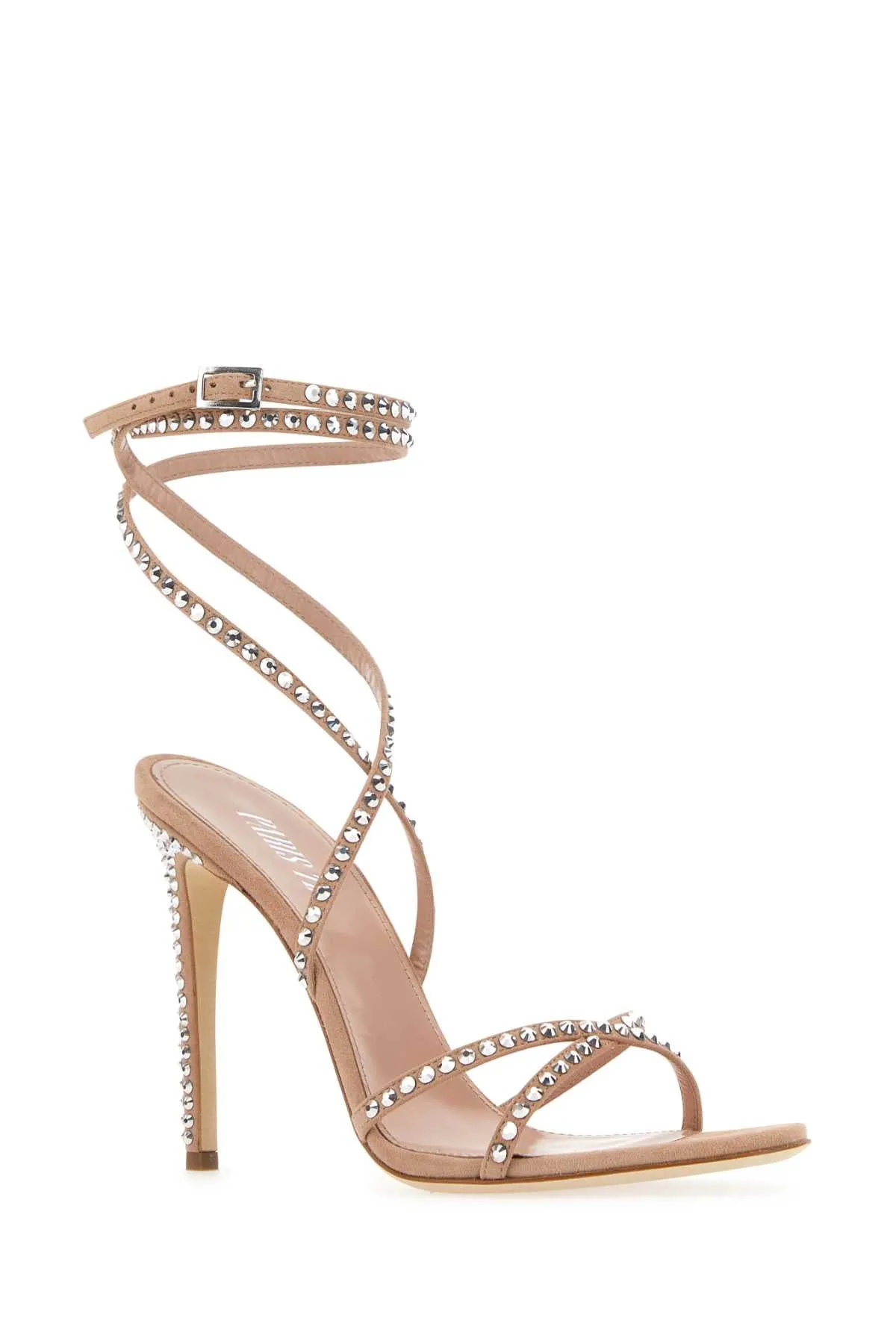 Paris Texas Embellished Suede Holly Zoe Sandals