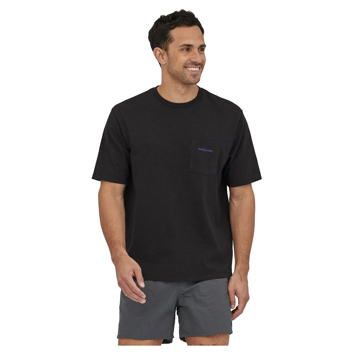 Patagonia Men's Boardshort Logo Pocket Responsibili-Tee