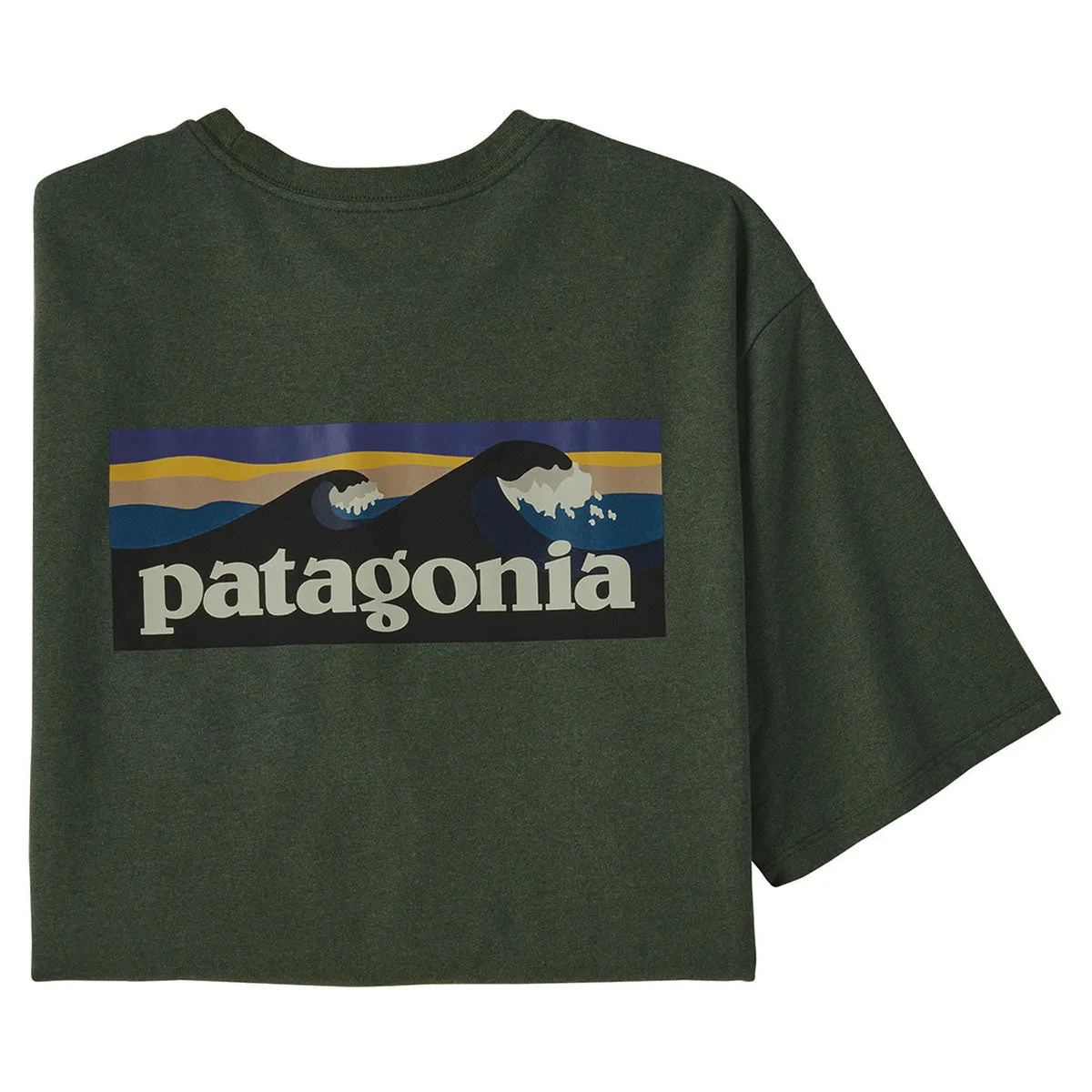 Patagonia Men's Boardshort Logo Pocket Responsibili-Tee