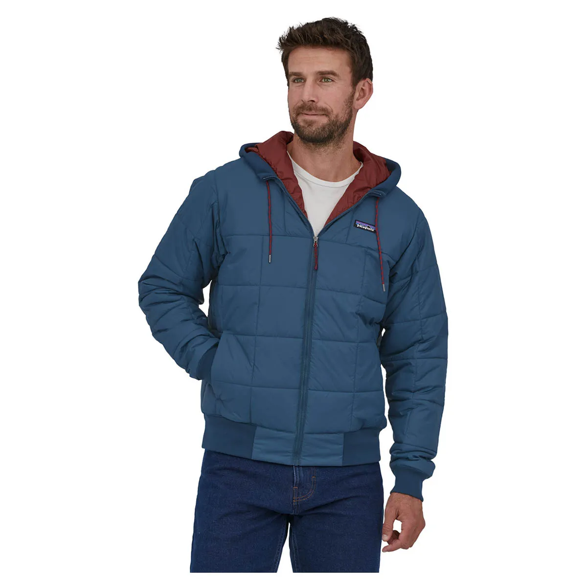 Patagonia Men's Box Quilted Hoody - Tidepool Blue