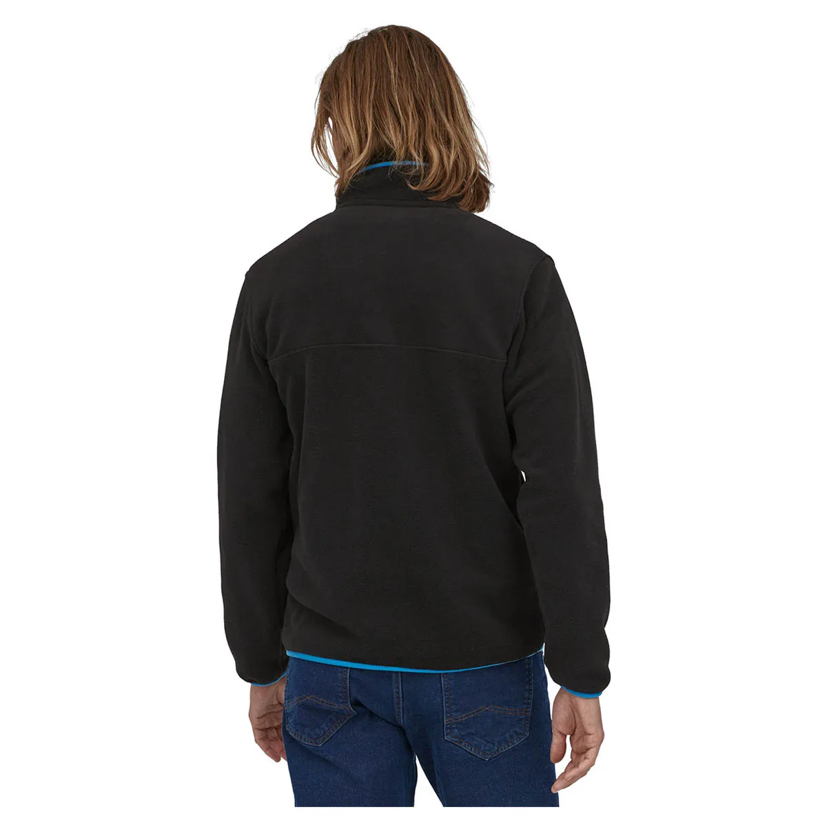 Patagonia Men's Lightweight Synchilla Snap-T Fleece Pullover - Black