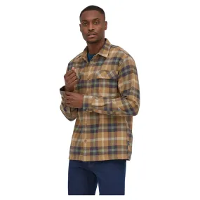 Patagonia Men's Long-Sleeved Organic Cotton Midweight Fjord Flannel Shirt - FORM