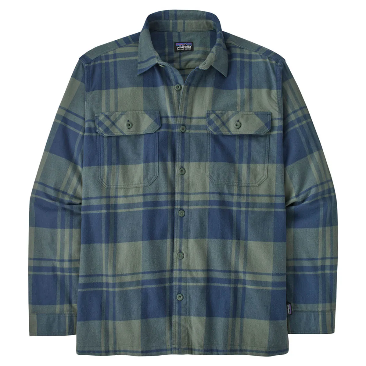 Patagonia Men's Long-Sleeved Organic Cotton Midweight Fjord Flannel Shirt - LOHG