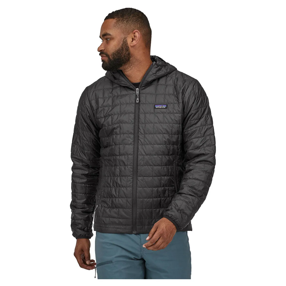 Patagonia Men's Nano Puff Hoody - Black