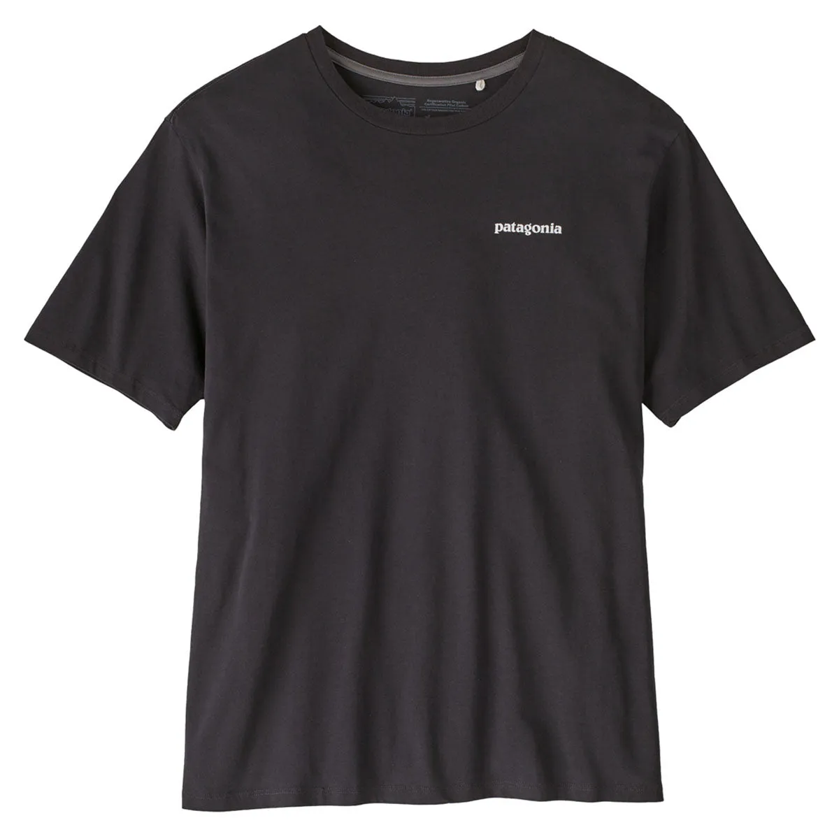 Patagonia Men's P-6 Mission Organic Cotton Tee - Ink Black