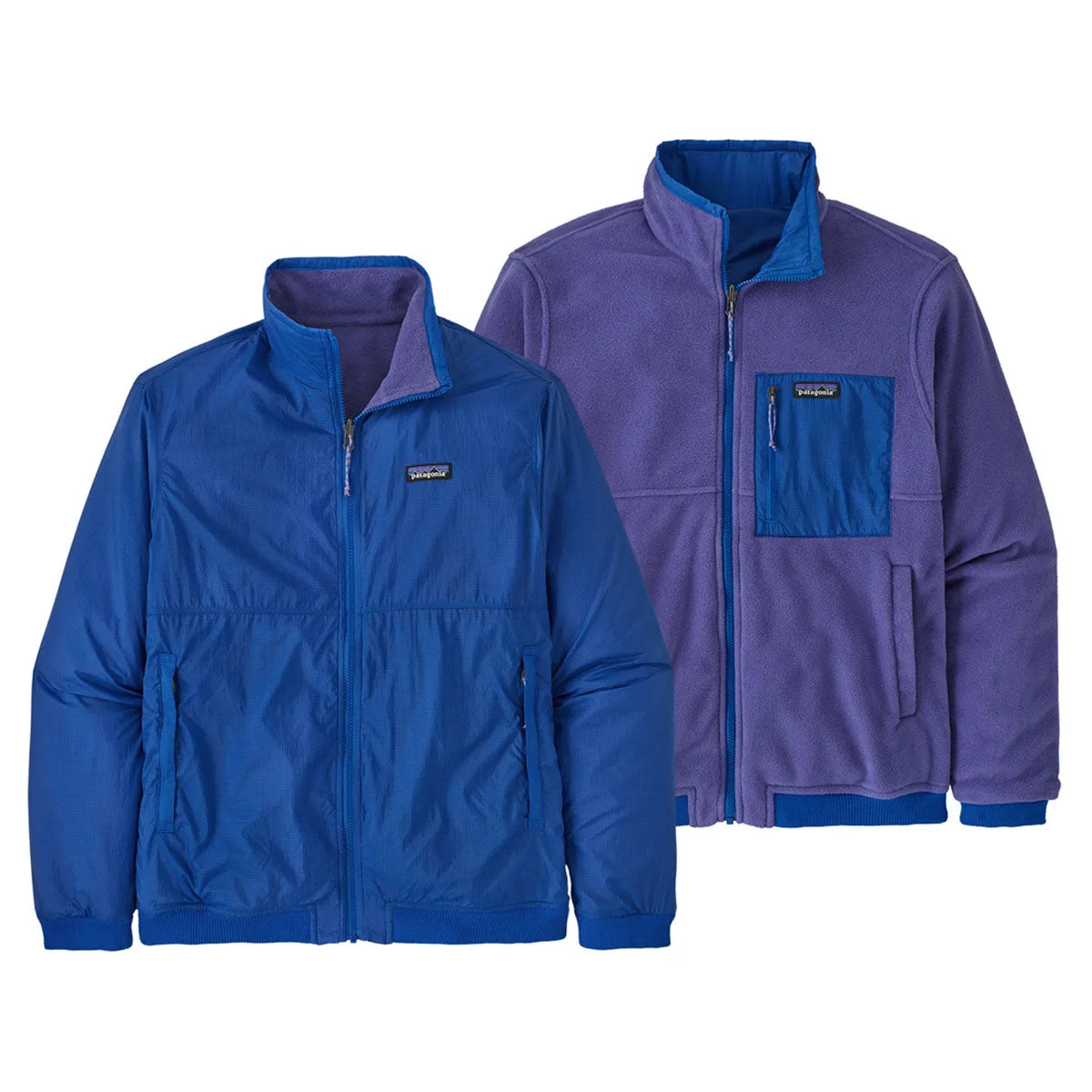 Patagonia Men's Reversible Shelled Microdini Jacket - Bayou Blue