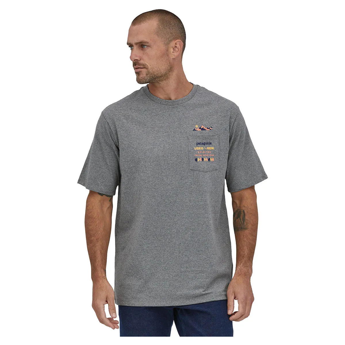 Patagonia Men's Spirited Seasons Pocket Responsibili-Tee - GLH